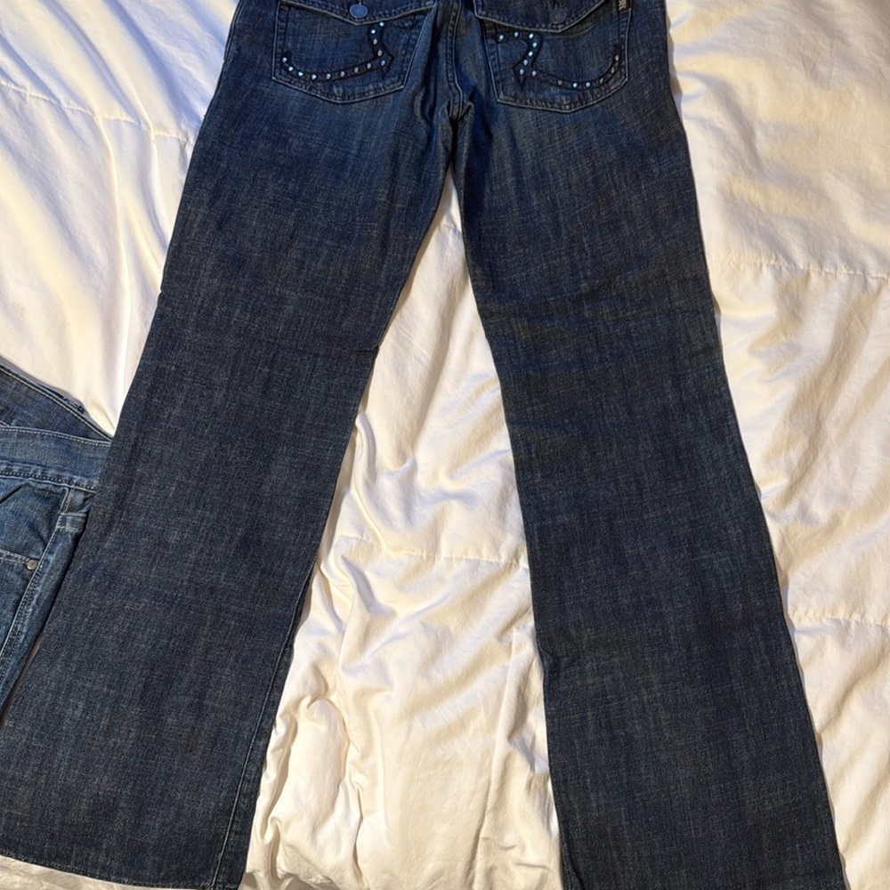 Rock Revival Blue Straight Jeans